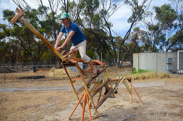 This giraffe rocked.